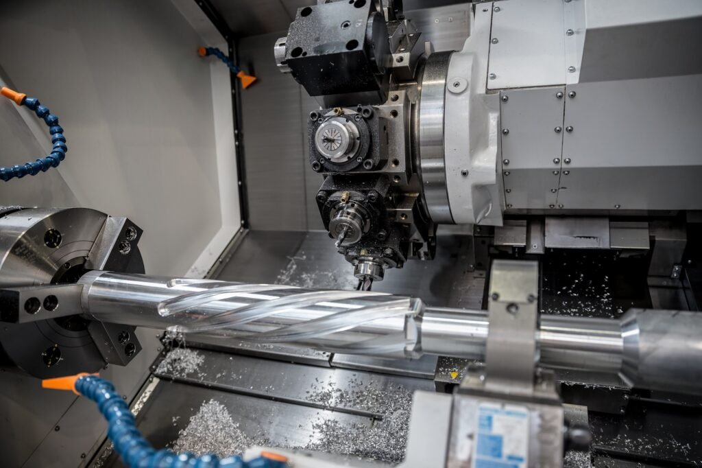 Metalworking CNC milling machine.