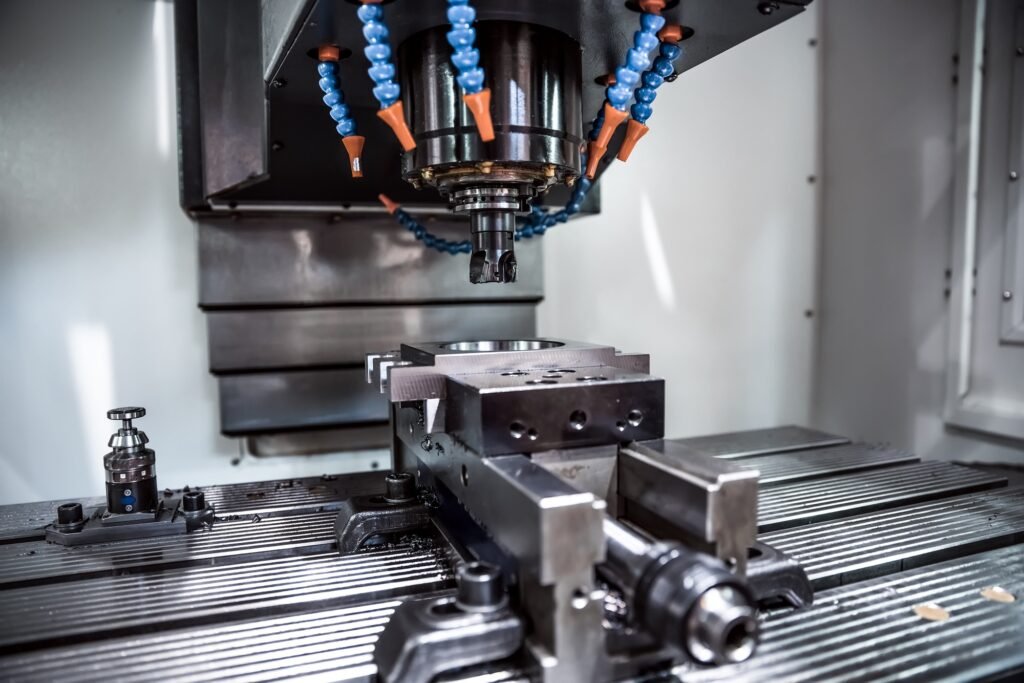 Metalworking CNC milling machine.