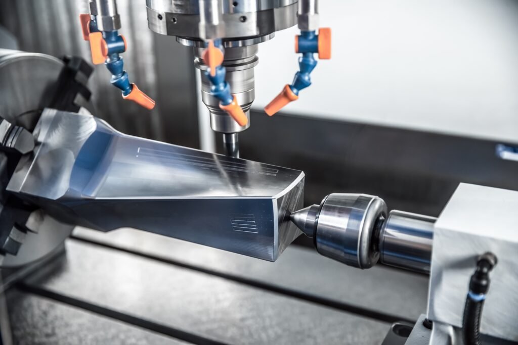 Metalworking CNC milling machine.