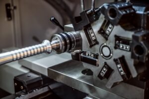 Metalworking CNC milling machine.